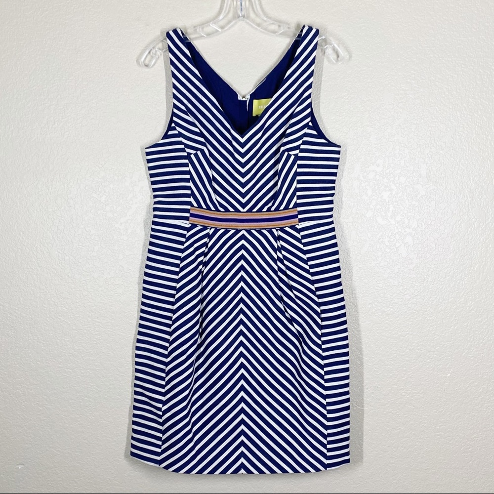 Maeve Striped Nautical Colorful Band Dress